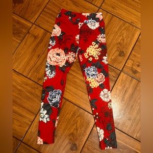 LuLaRoe printed leggings for tweens